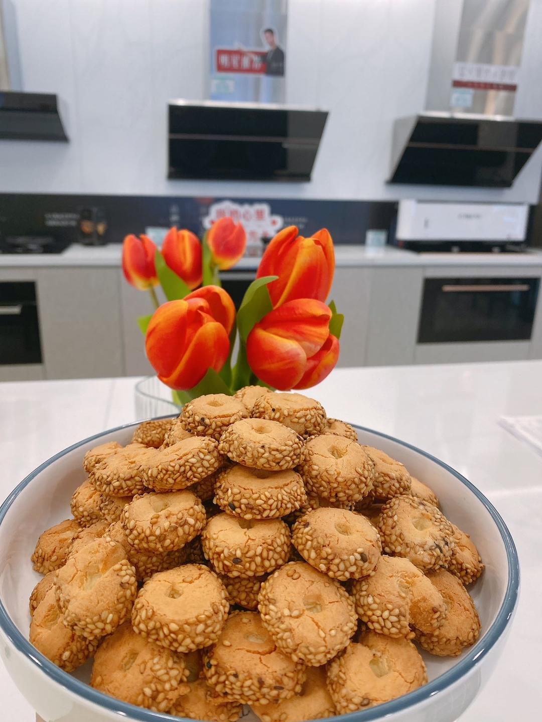 铜钱‼️香酥可可饼干  小零食   小点心   饭后小甜品  低油低糖
