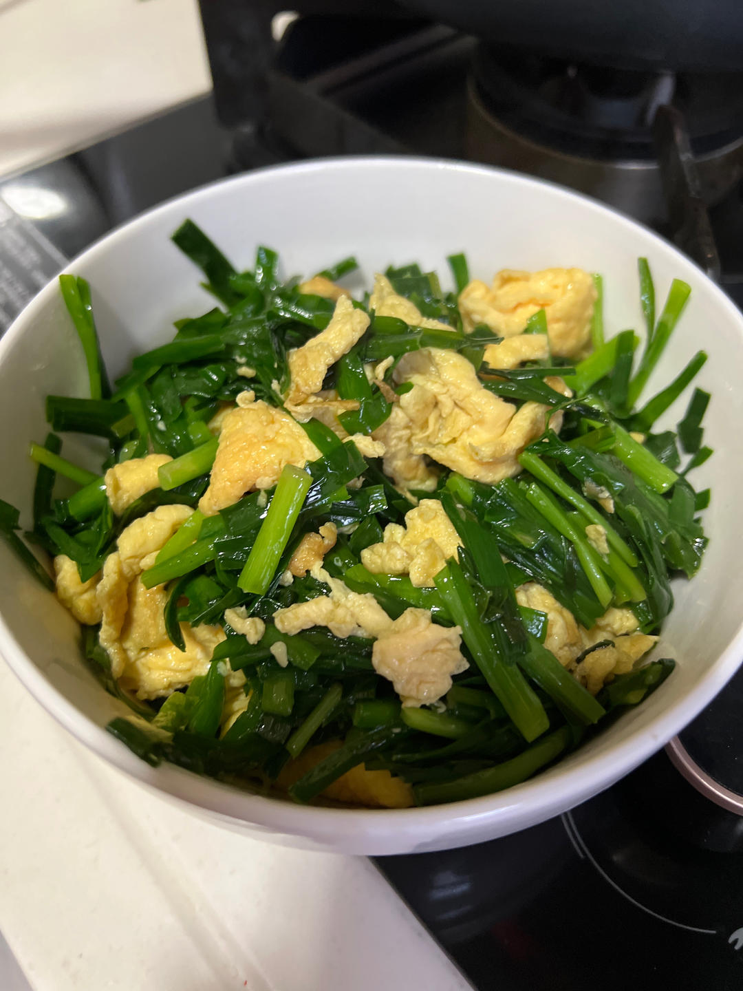 韭菜炒鸡蛋——三分钟快手下饭菜 掌握火候的秘诀