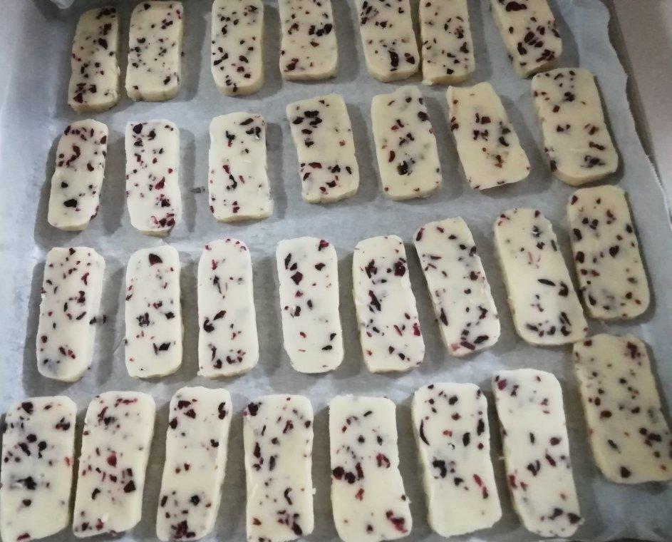 蔓越莓曲奇饼干 最最最简单的黄油饼干