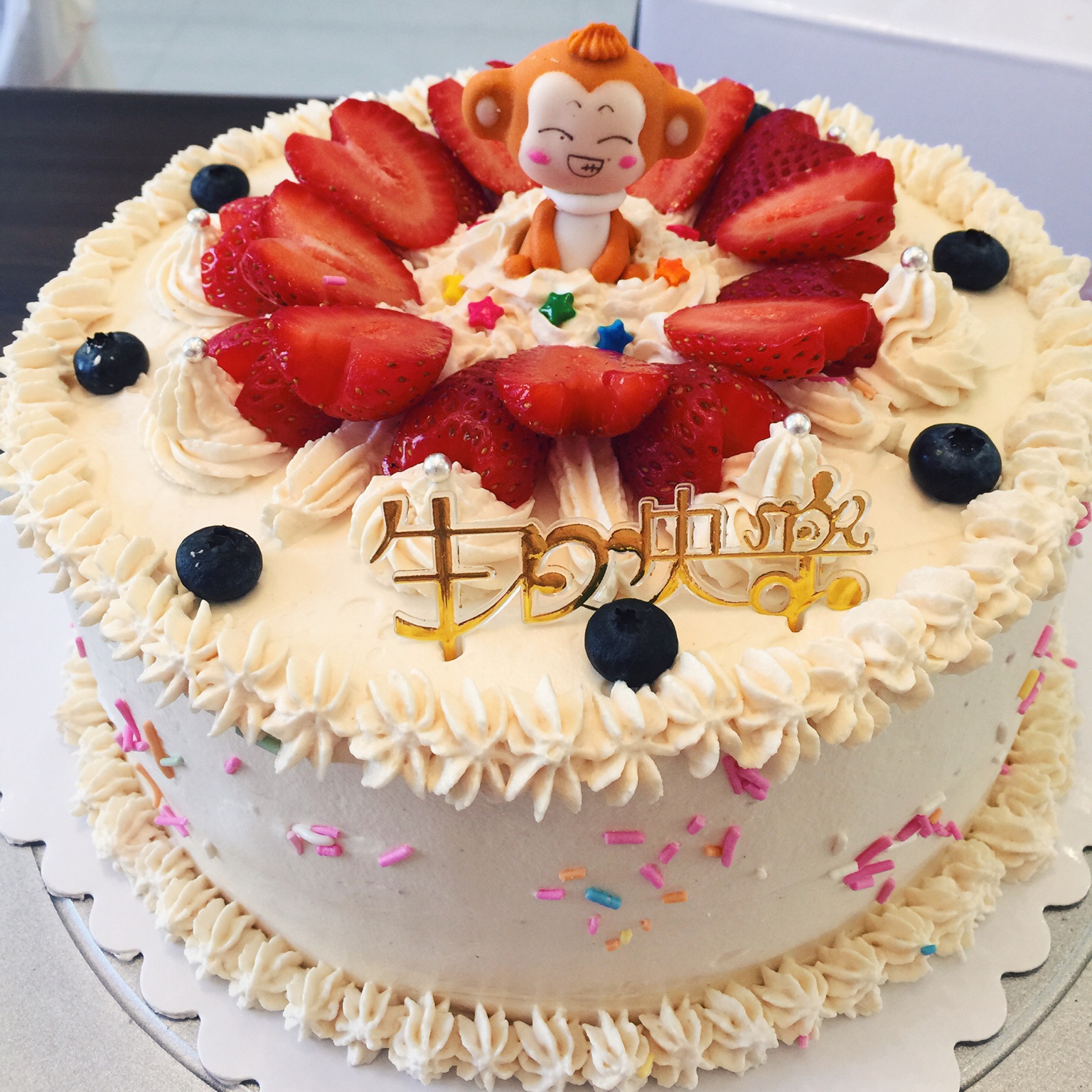 《Tinrry+》草莓奶油蛋糕（8寸配方）