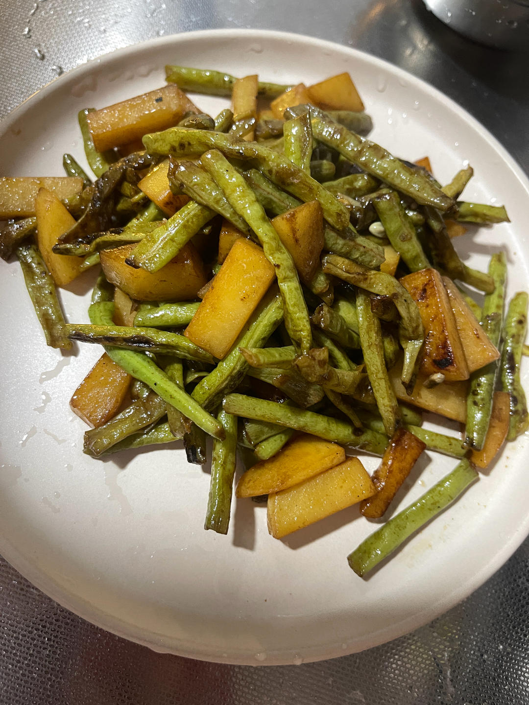 土豆烧豆角