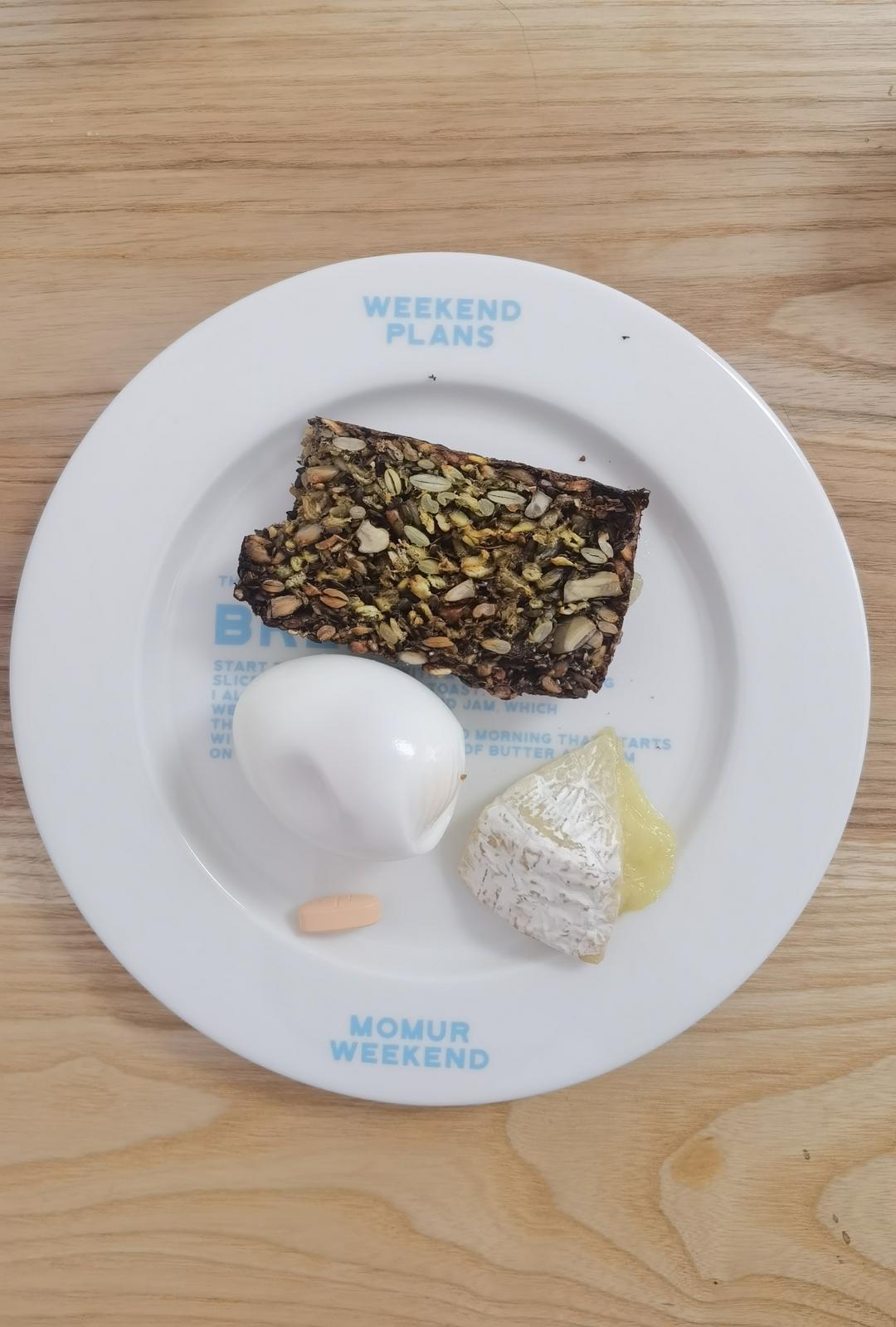 无面粉高纤能量面包丨健康·烘焙