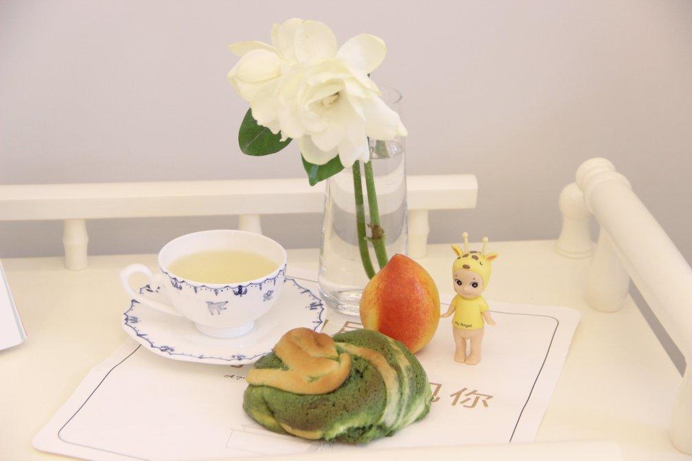 抹茶奶酥手撕面包