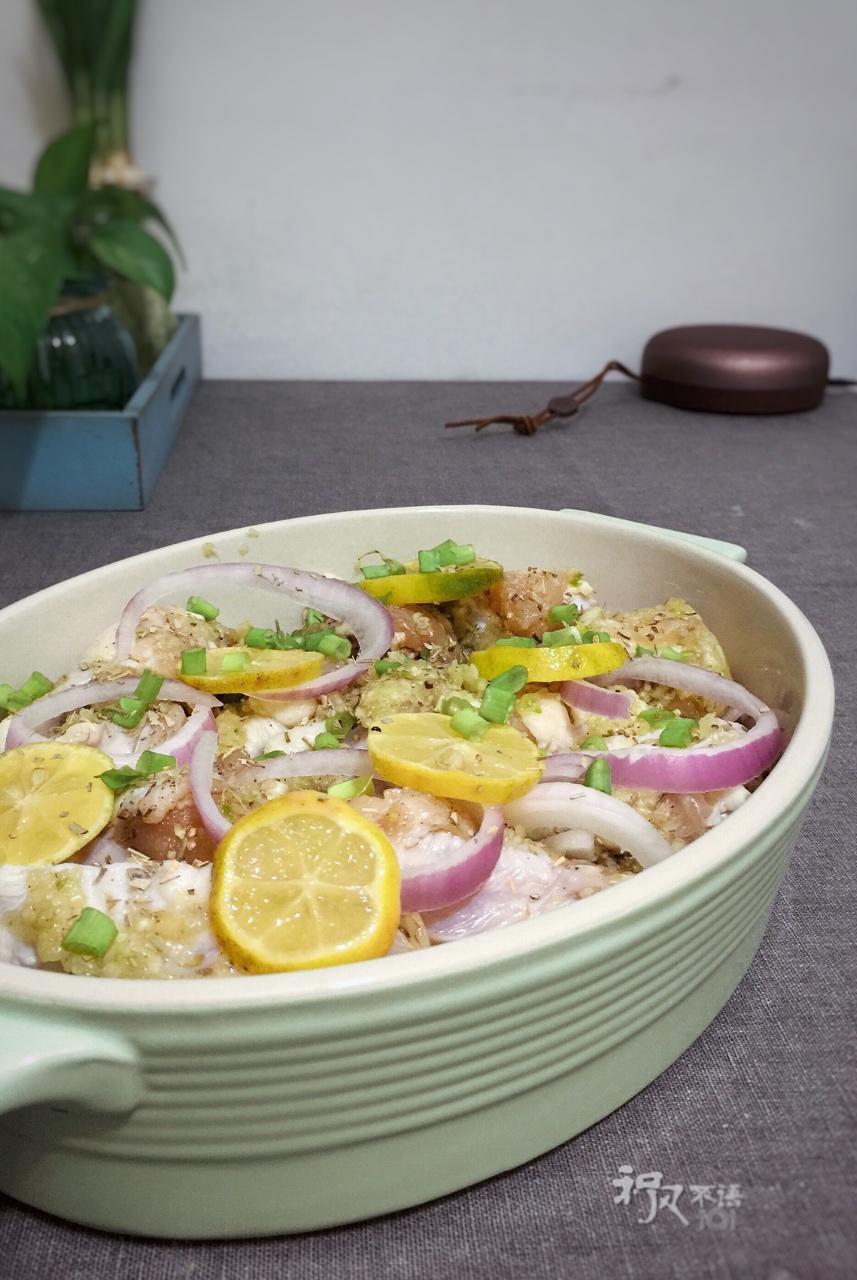 超详细 入味马杀鸡迷迭香烤鸡腿（翅）宴客必备