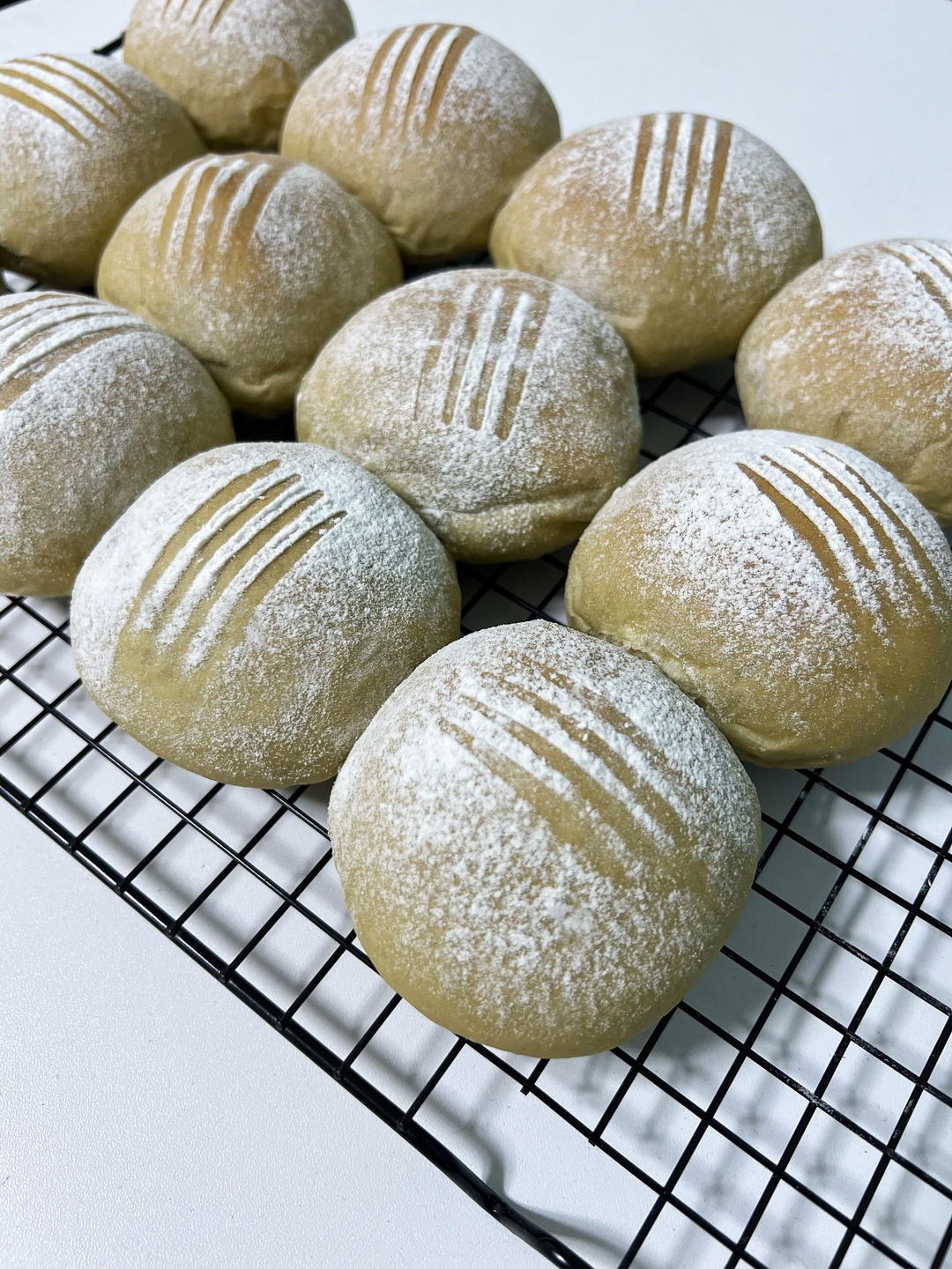抹茶红豆麻薯小餐包
