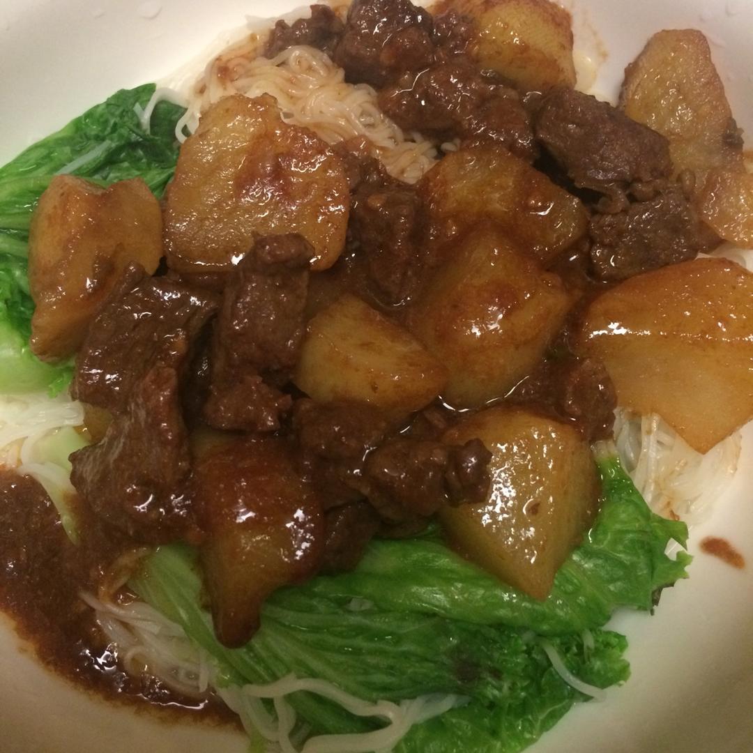 红烧牛肉土豆 （独家秘制）