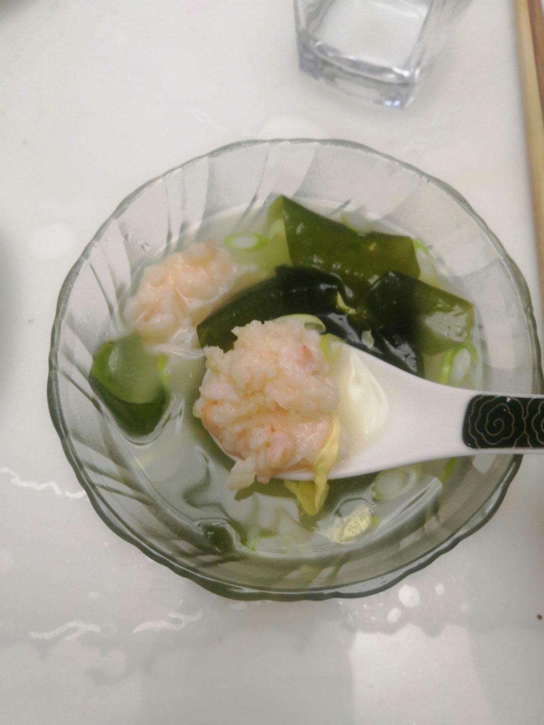紫菜虾滑汤
