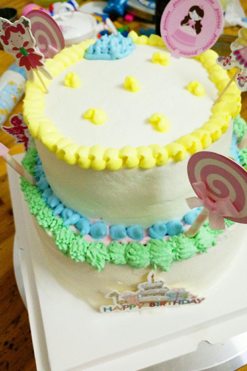 【零失败】不会裱花没关系的水果裸蛋糕 芒果裸蛋糕 完美戚风胚