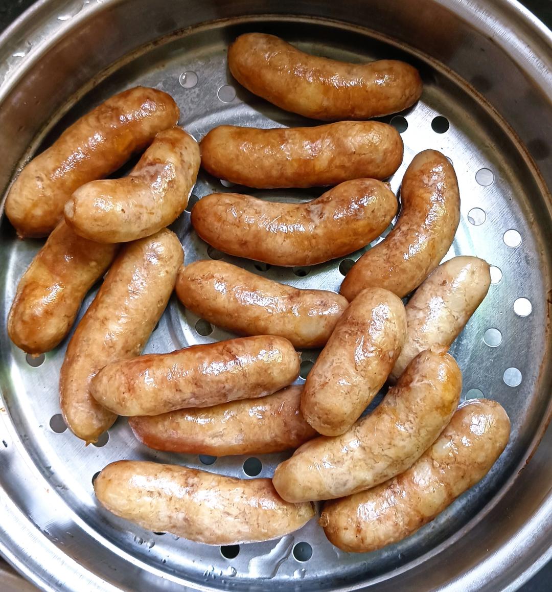 自制儿童香肠—脆皮灌肠