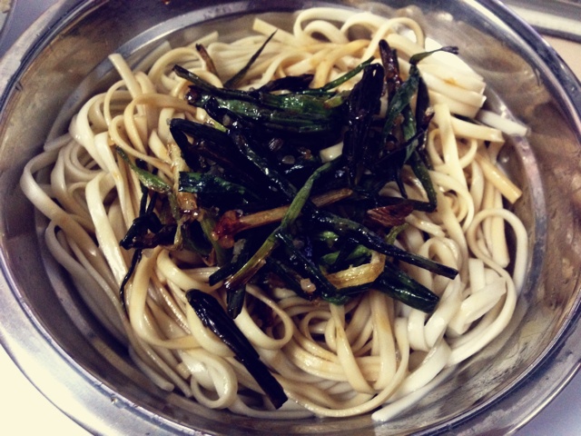 葱油面