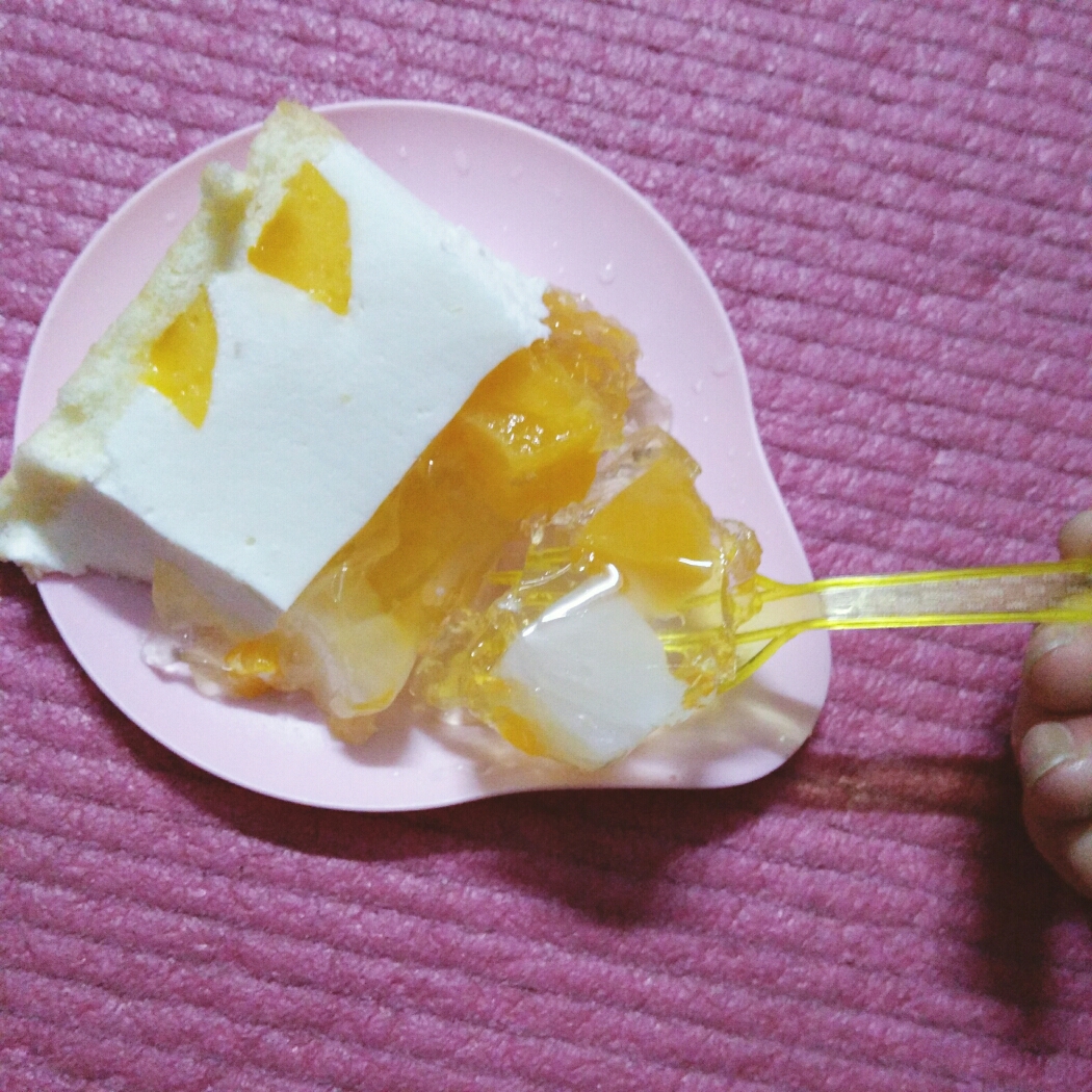 安慕希酸奶慕斯（6寸）的做法 步骤9