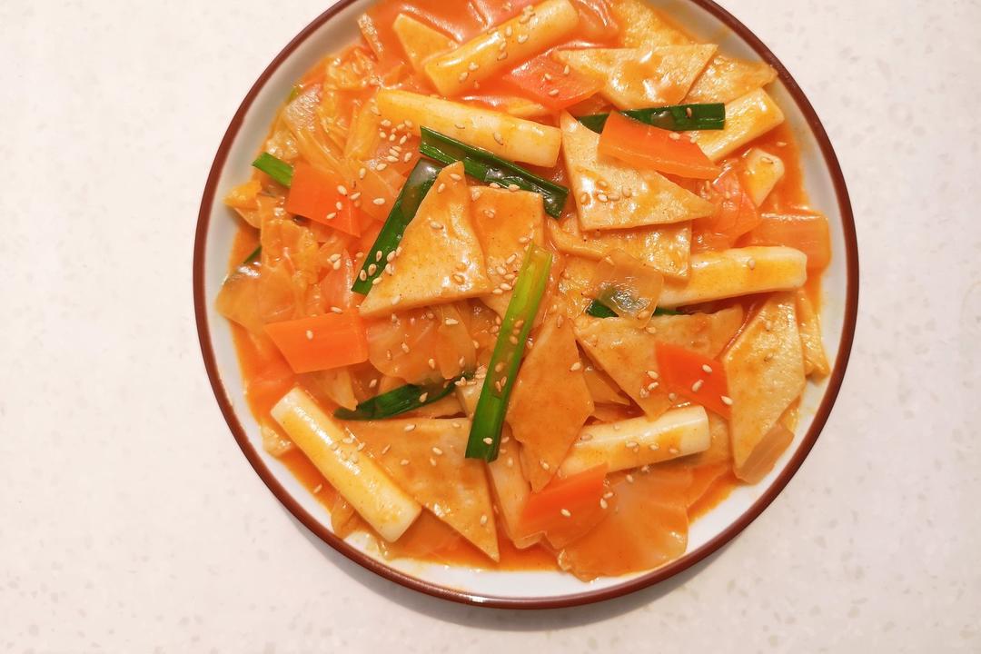 美味鱼饼辣炒年糕