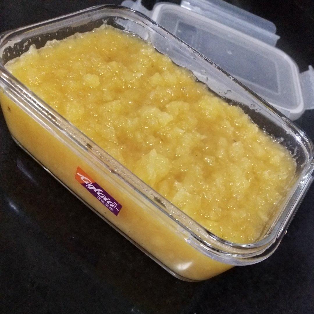 秒杀榨汁版菠萝酱百分百菠萝颗粒酱