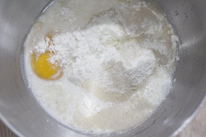 纯奶手撕吐司的做法 步骤1