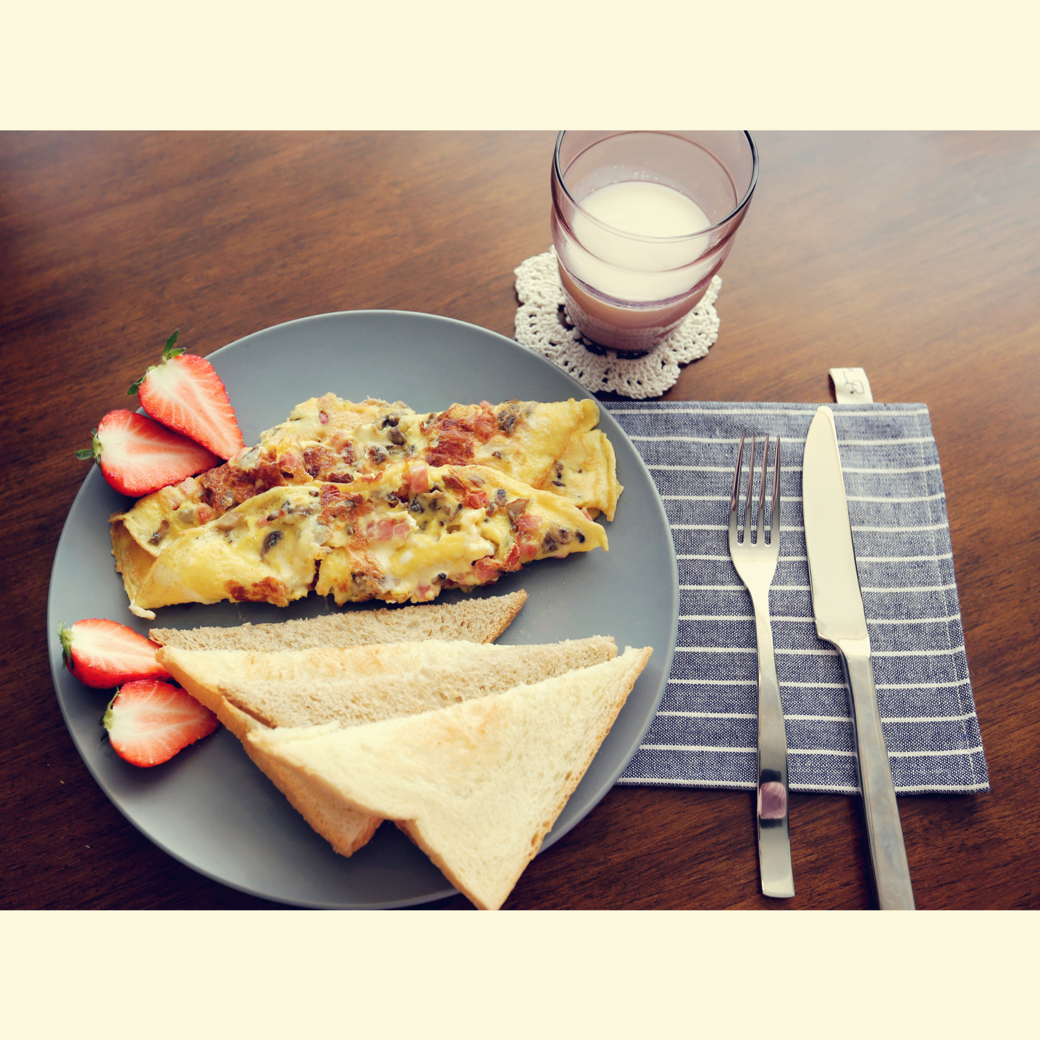 Omelet Pizza （蛋饼匹萨）
