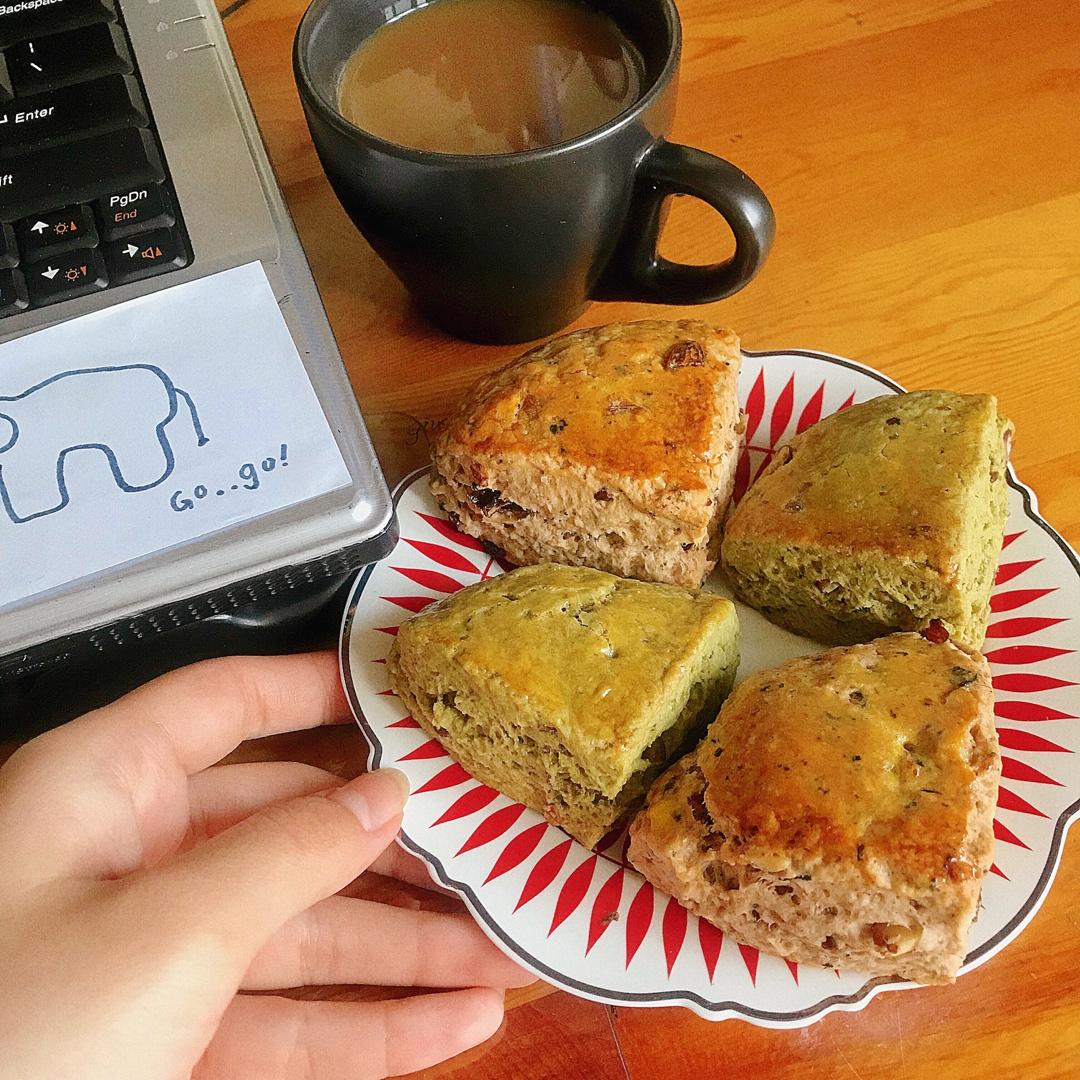 完胜星巴克的超美味酥脆司康 super easy crunched scone