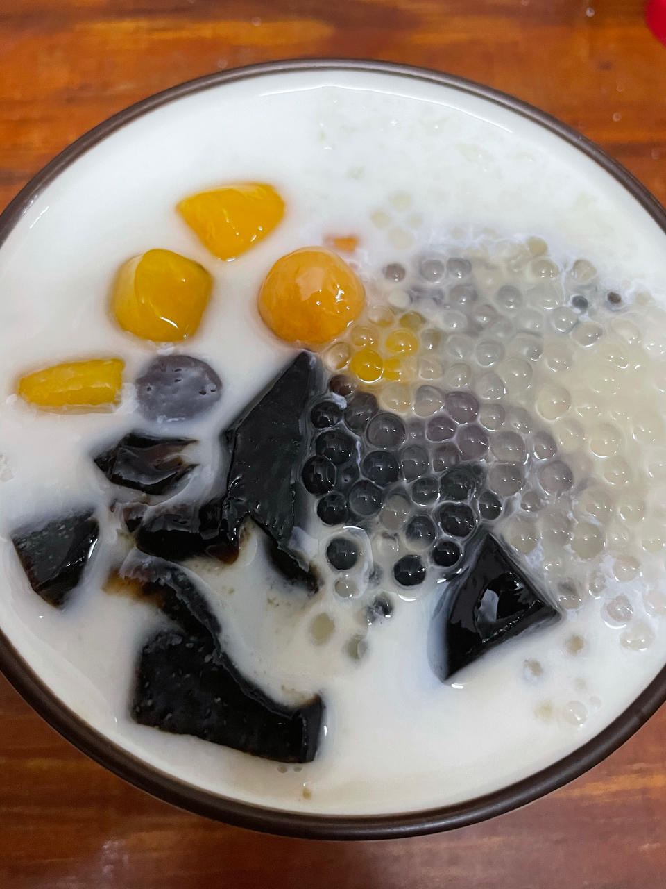 超级简单的彩色芋圆