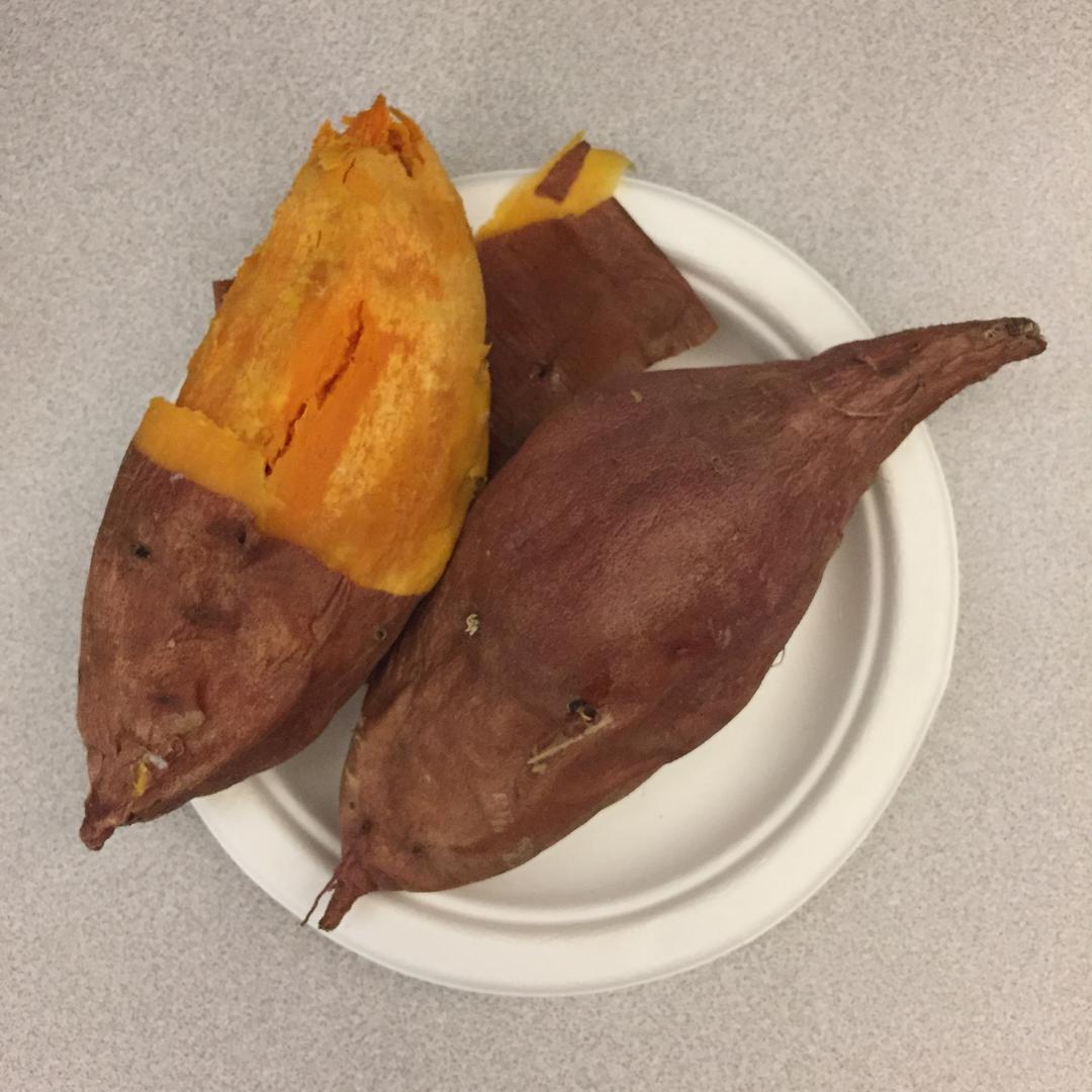微波炉烤红薯的做法