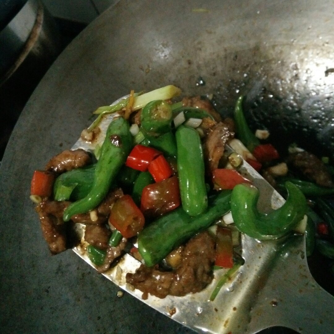 青椒牛柳