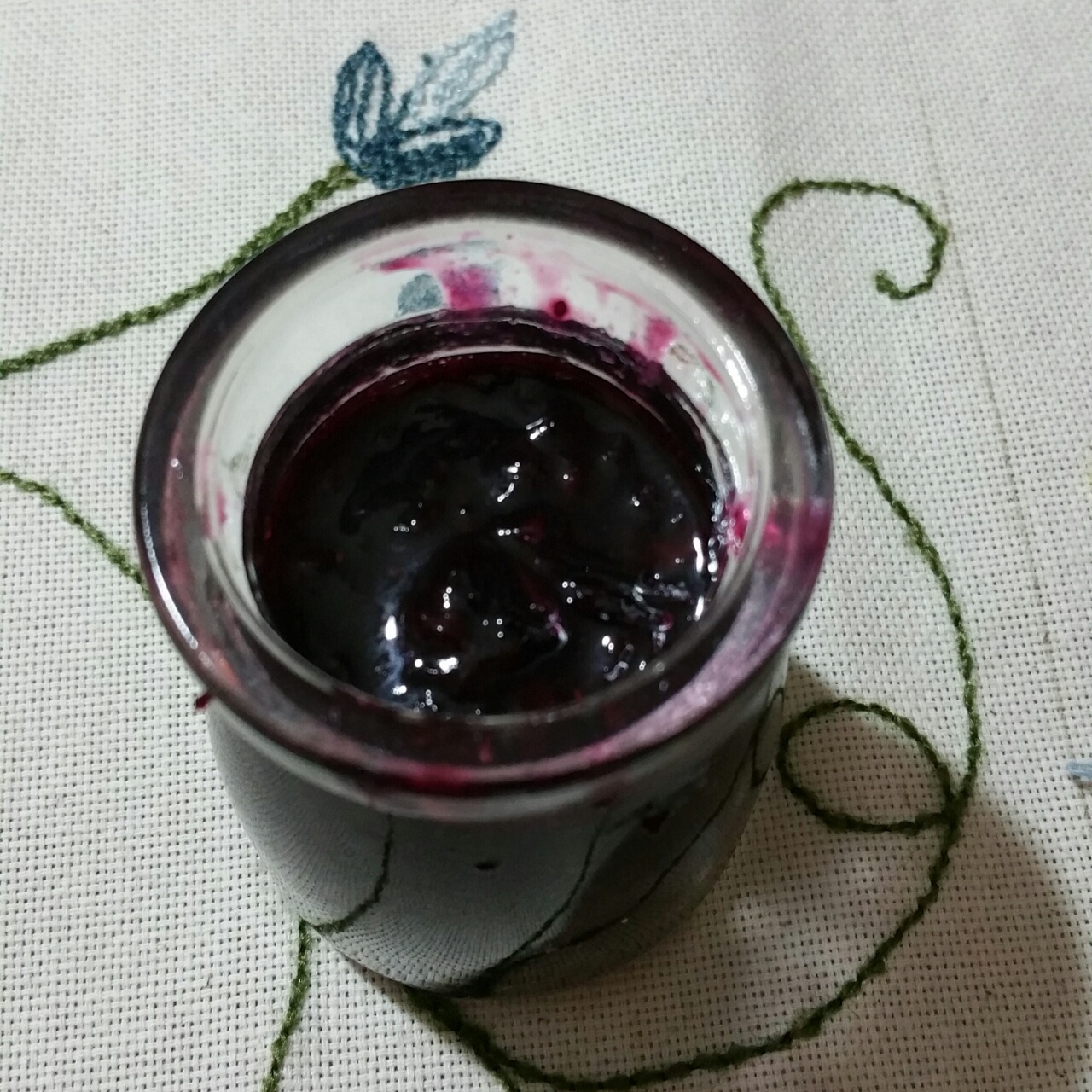 蓝莓果酱