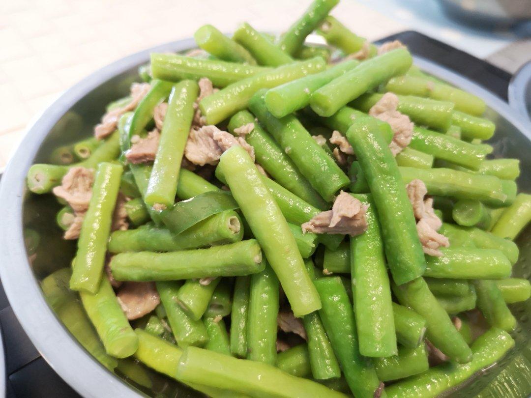 干煸豆角炒肉