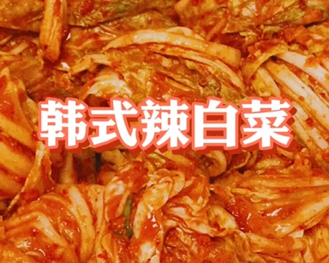 ［记录］韩式辣白菜 韩国泡菜—下饭神器 腌一次吃一年