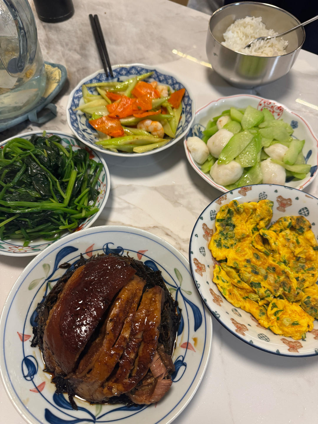 记录自家晚餐（非食谱）