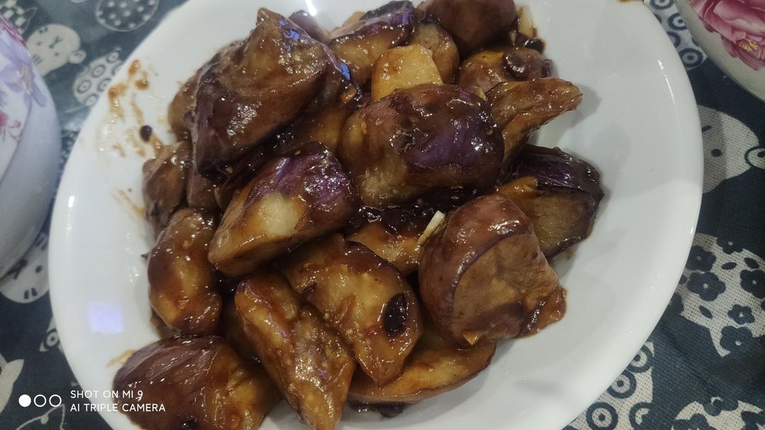 家常红烧茄子🍆，只要少量的油且下饭