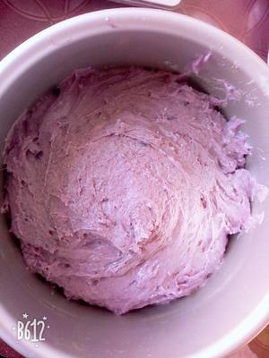 紫薯牛奶发糕（宝宝辅食）的做法 步骤4