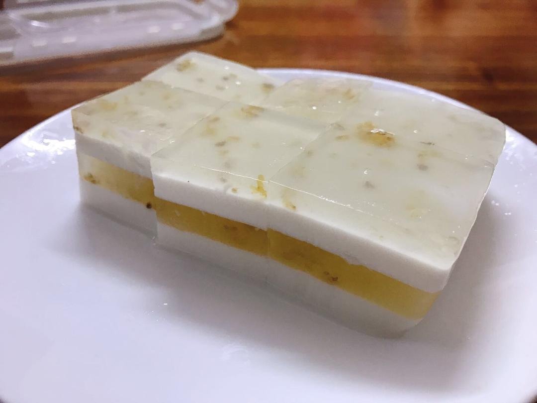 椰汁桂花糕   #夏日甜点#