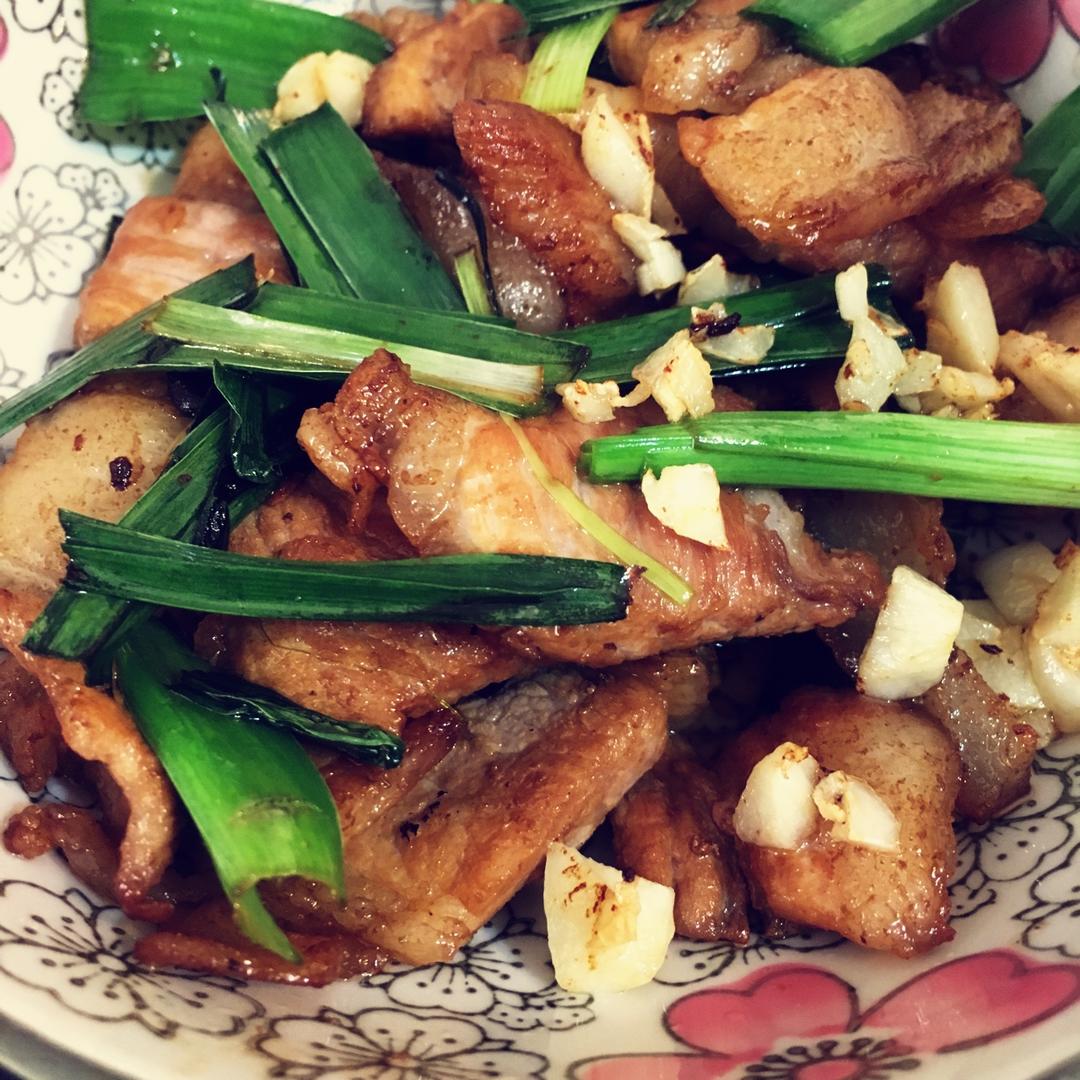 生炒五花肉