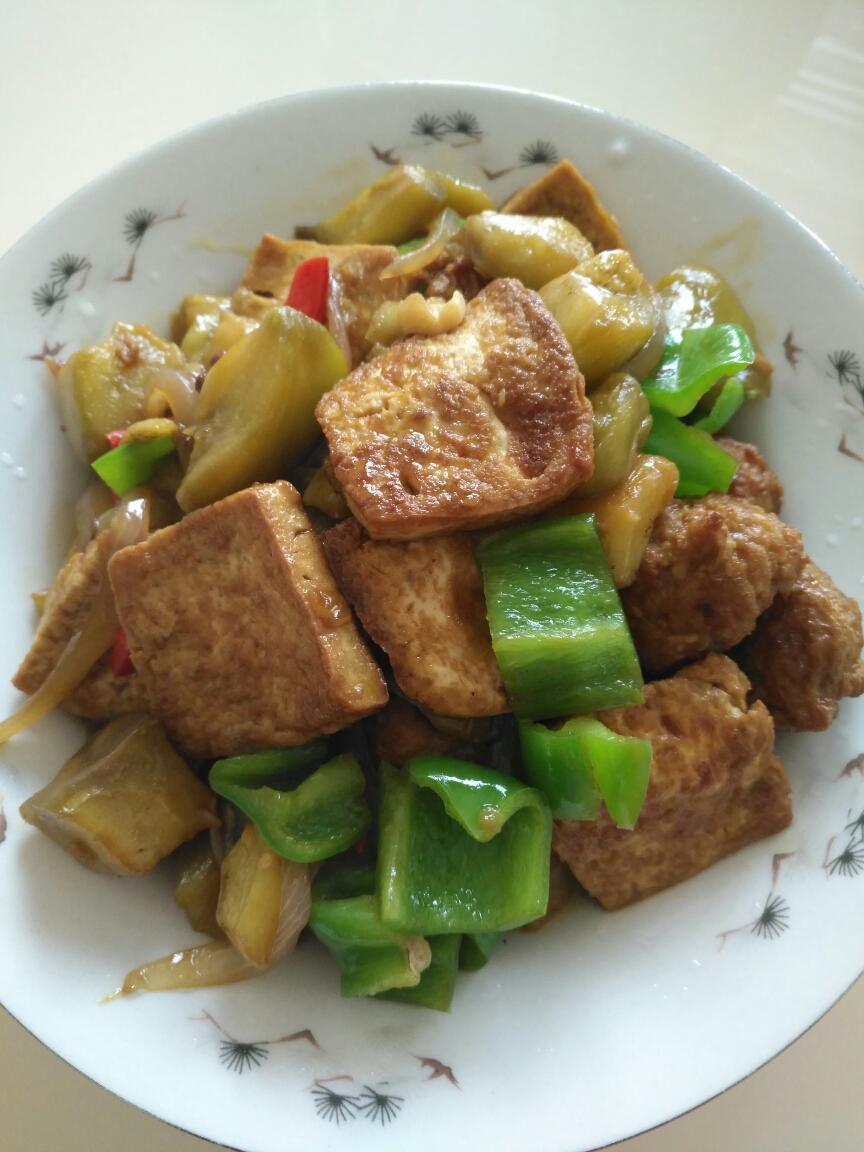 茄子烧豆腐的做法