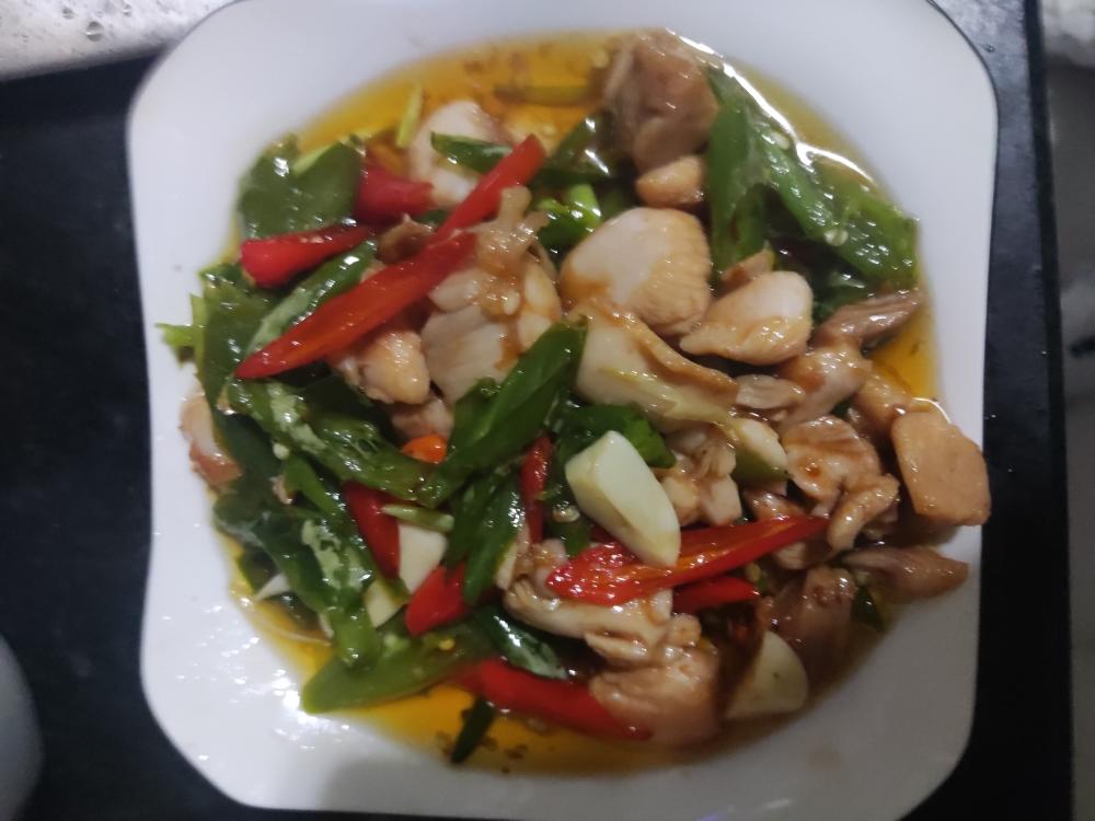 小鸡腿炒辣椒(家庭版)
