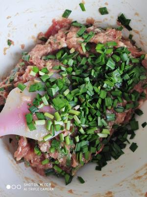 荠菜猪肉饺子，荠菜蛤蜊肉饺子（两种饺子馅拌馅方法）的做法 步骤14