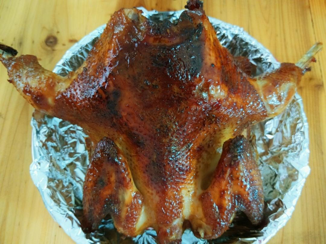 袋袋烤鸡--自制腌料+脆皮秘籍