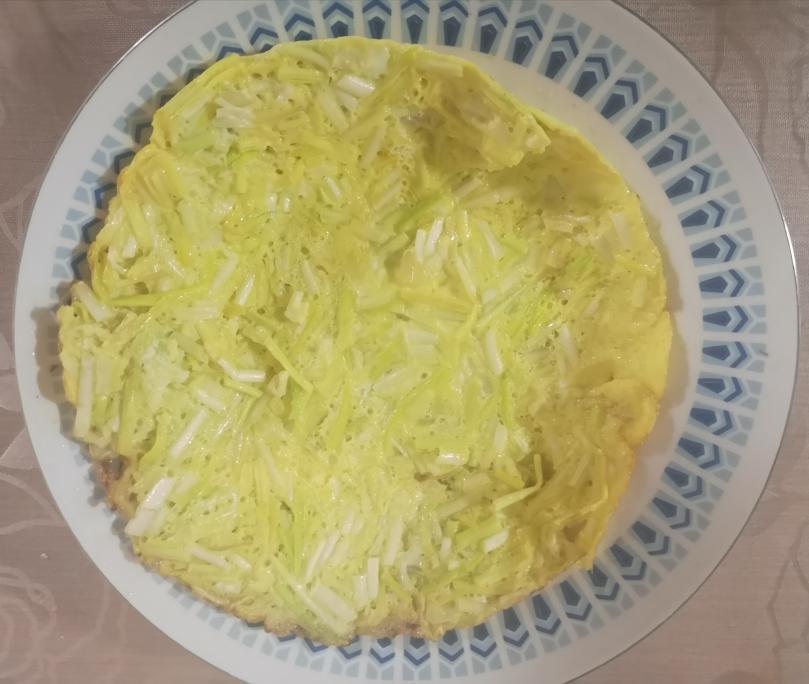 【简单食谱】煎个不碎的蒜黄鸡蛋饼
