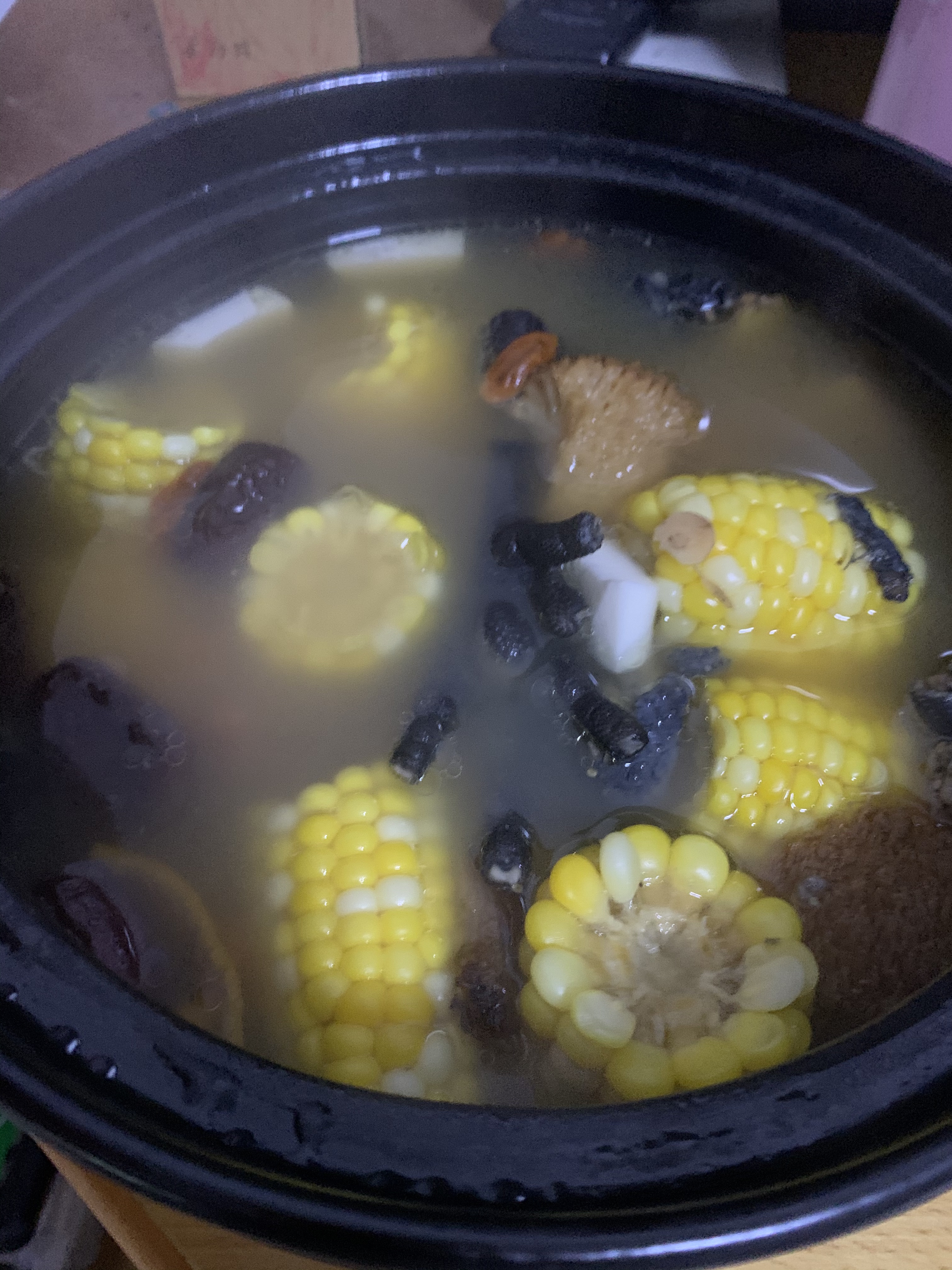 乌鸡椰子玉米汤的做法 步骤5