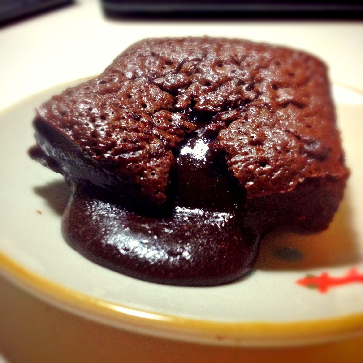 莫尼卡美食厨房：爆浆巧克力蛋糕