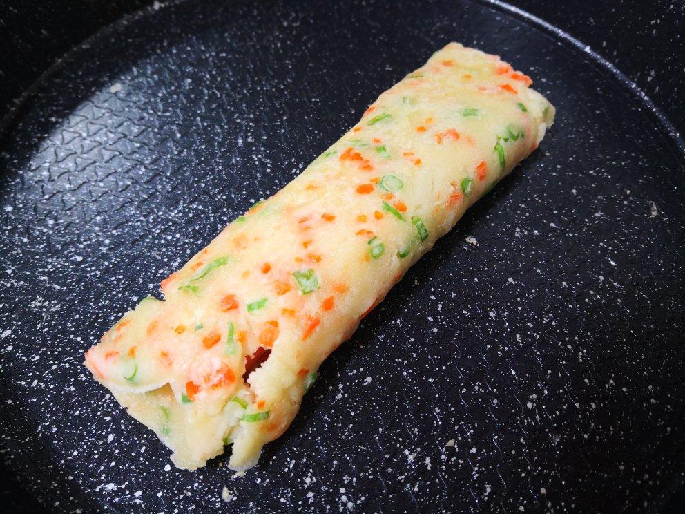 健康快手早餐蔬菜鸡蛋饼