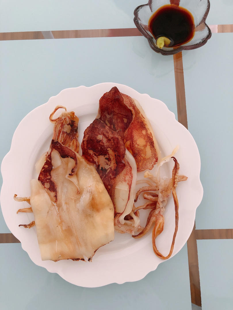烤鱿鱼干