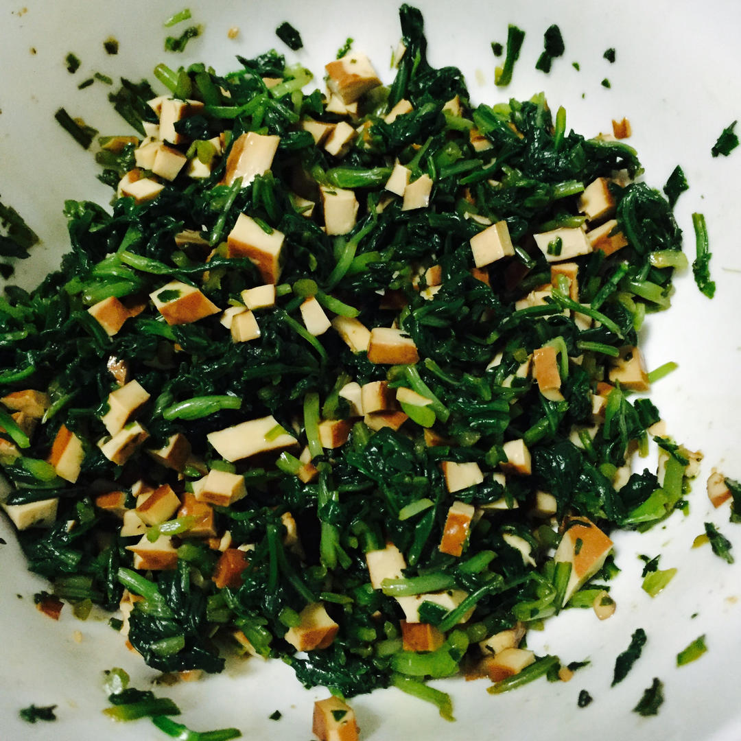 凉拌香干马兰头