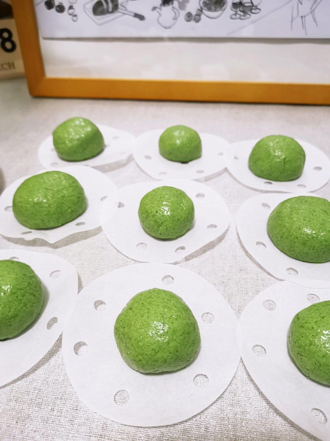 品尝春天的味道🌿不塌不裂🉑️软糯Q弹的艾草青团🌿