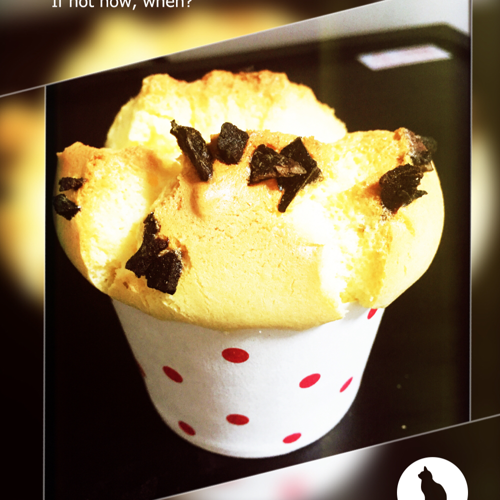 原味戚风纸杯蛋糕（烤箱做纸杯蛋糕）