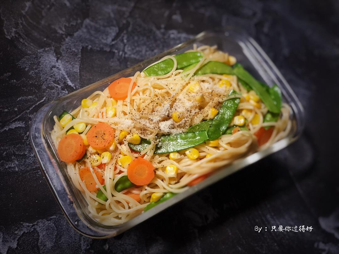 橄榄菜意大利面