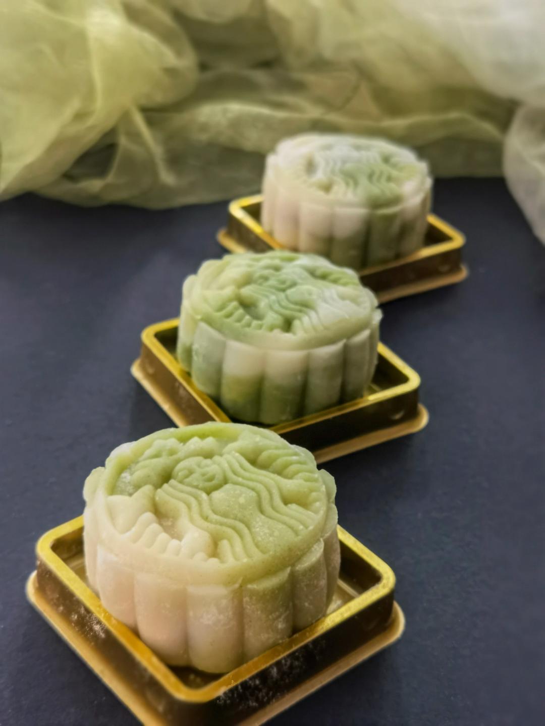 《Tinrry下午茶》冰皮月饼（奶黄馅）