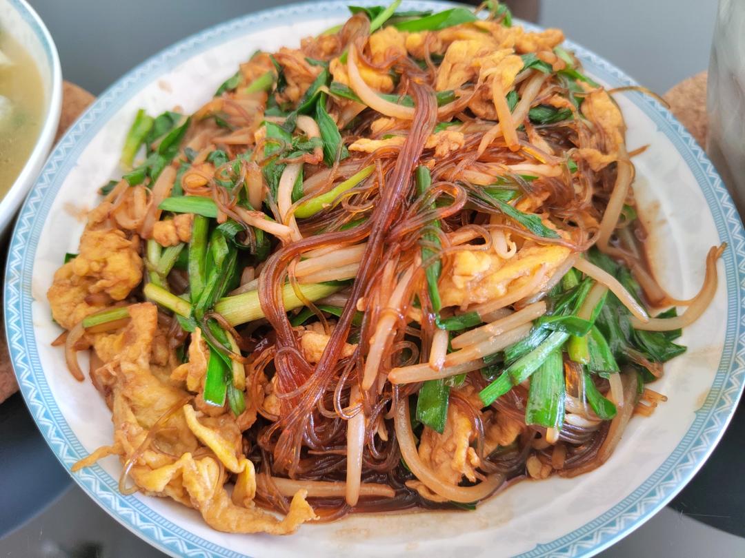 炒合菜～经典的拌饭菜，真的太香了
