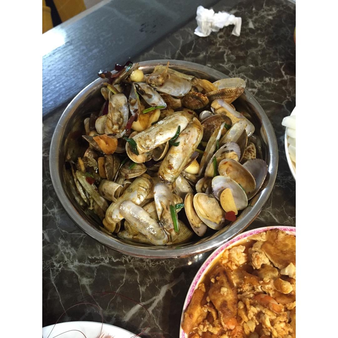 辣炒花甲