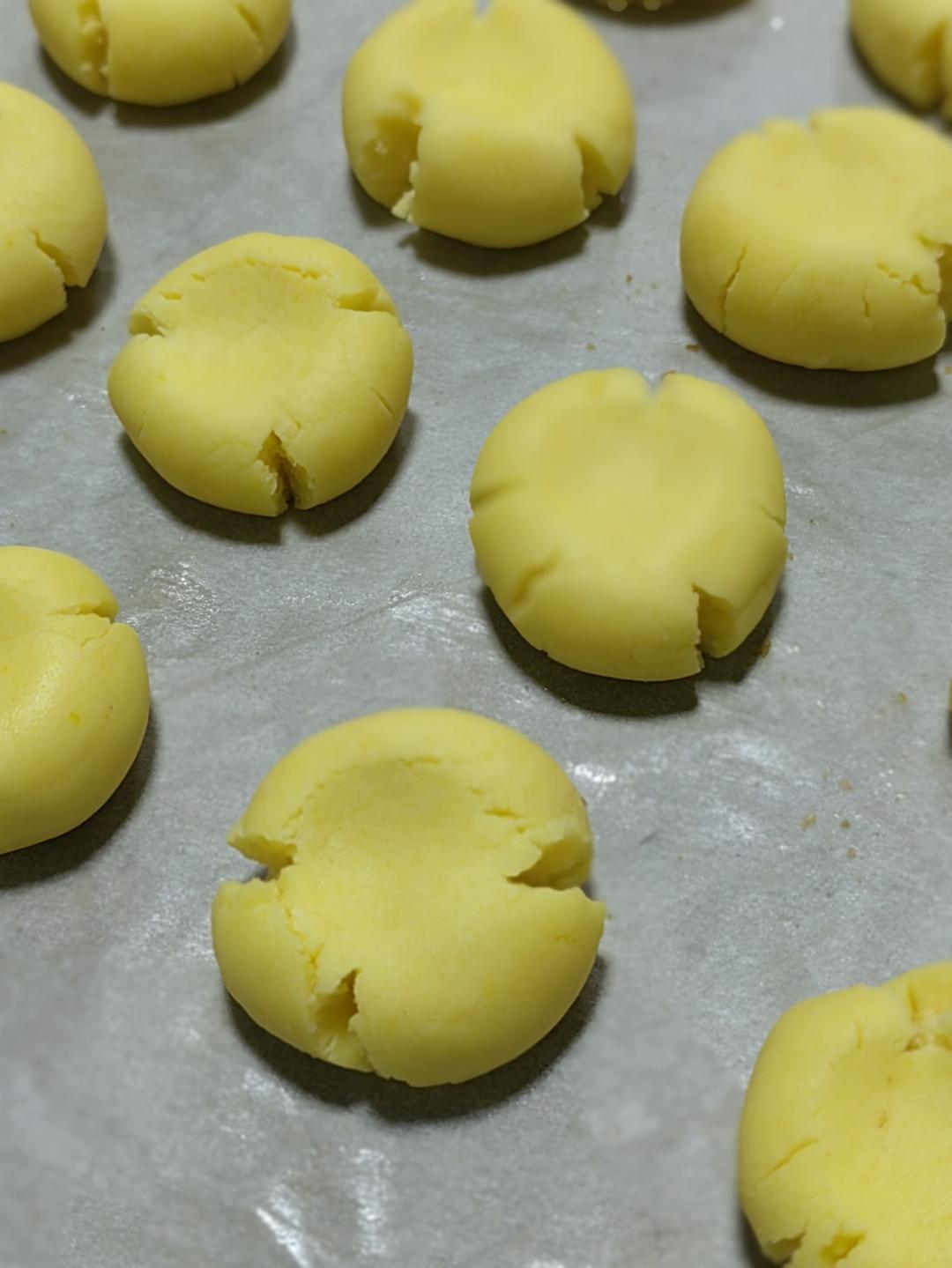 娜娜3aik做的玛格丽特小饼干