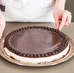 咖啡芝士蛋糕（免烤）non-bake coffee cheesecake的做法 步骤7