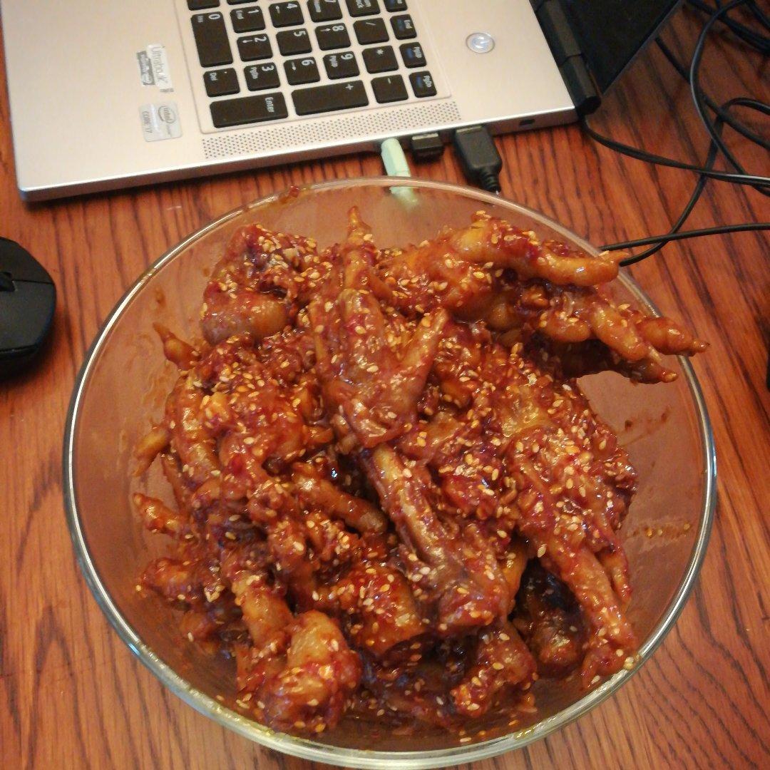 韩式辣鸡爪